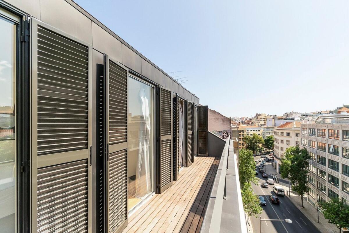 Modern 1 Bedroom Lisbon Apartment With Balcony Dış mekan fotoğraf